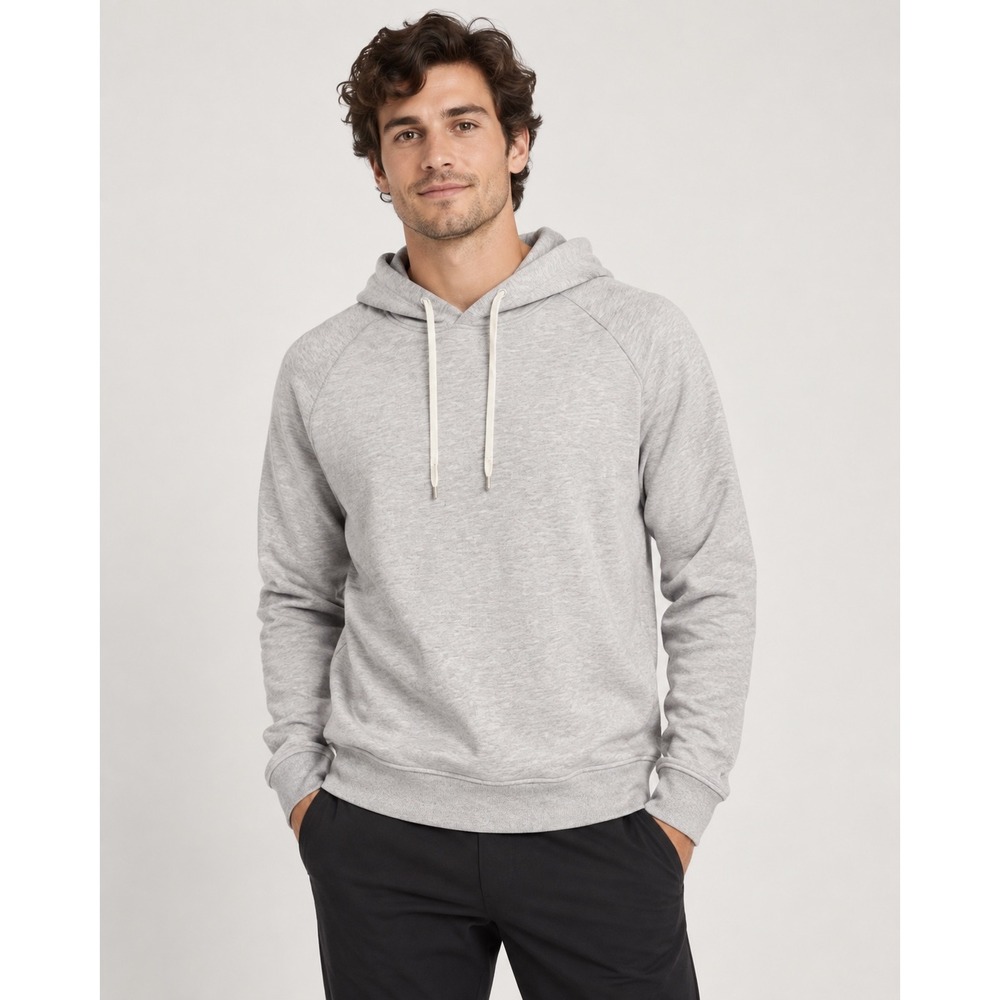 Lululemon City Sweat Pullover Hoodie Heather Gray Men's Small Athleisure